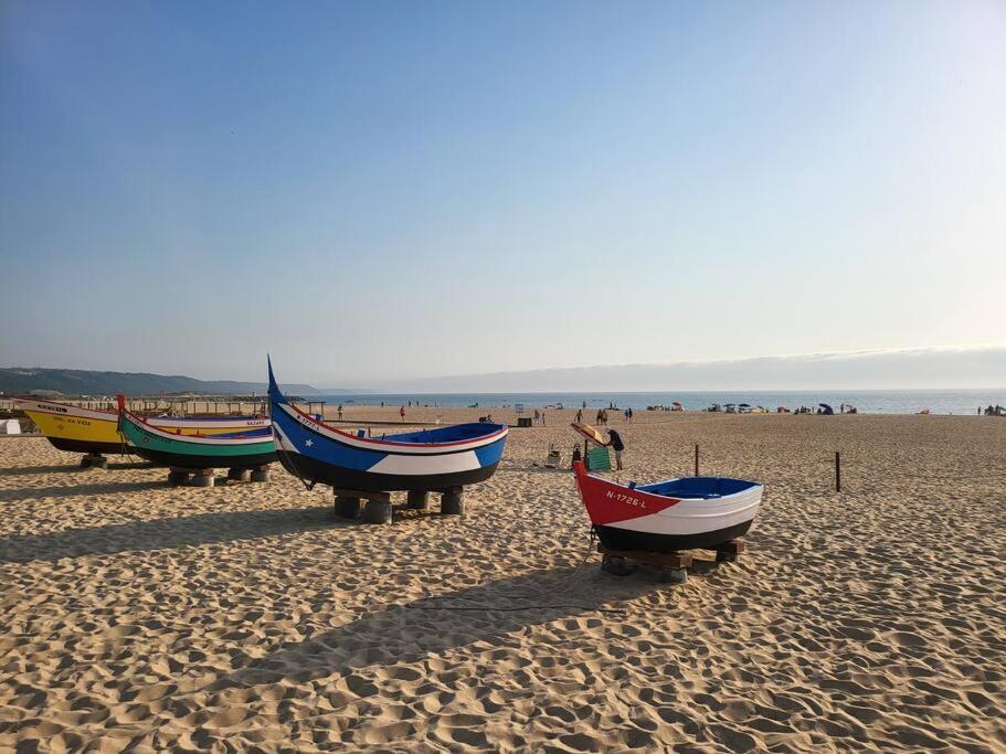 パタイアスNazare Uninterrupted Views And Sounds Of The Seaアパートメント エクステリア 写真