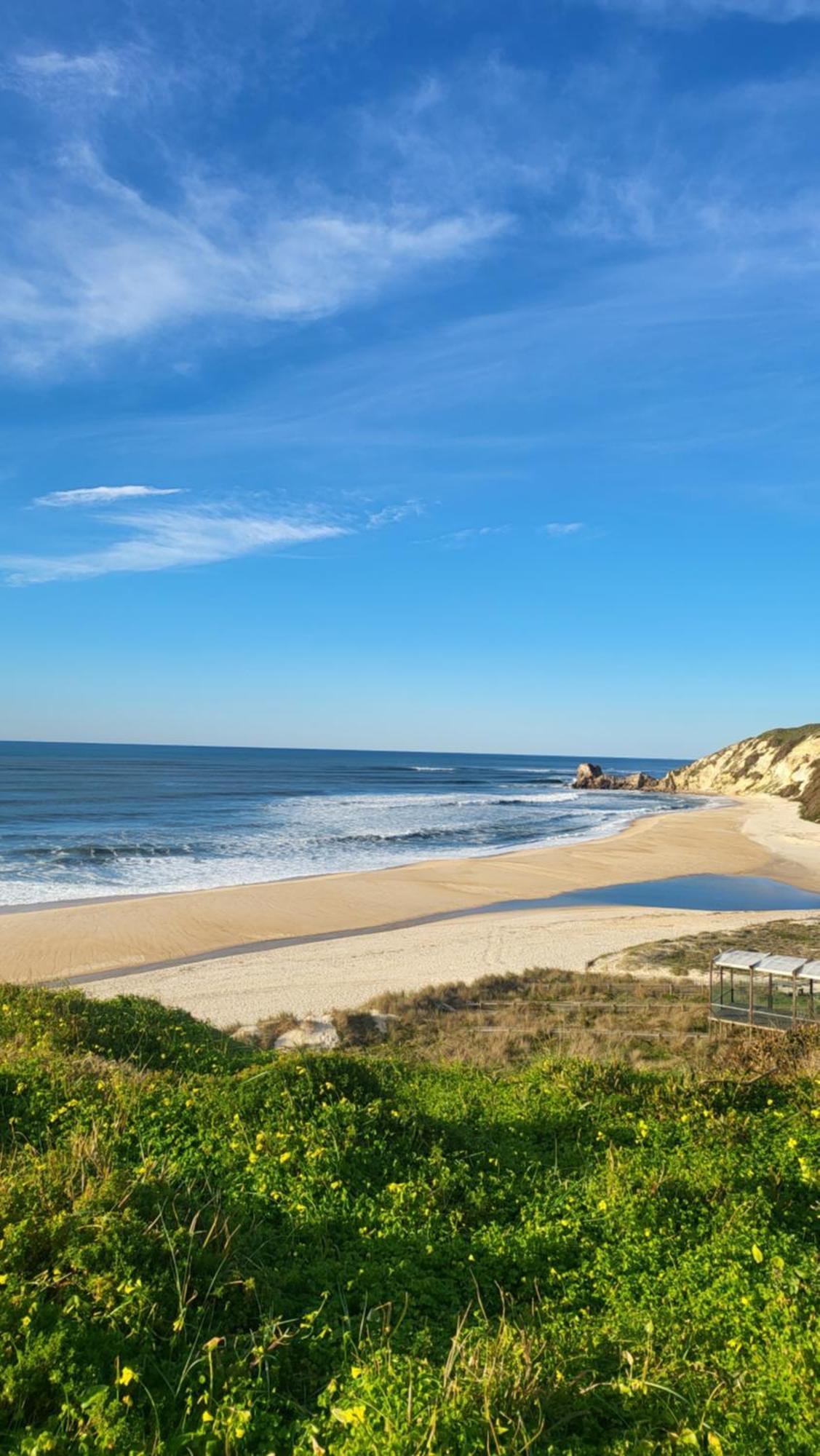 パタイアスNazare Uninterrupted Views And Sounds Of The Seaアパートメント エクステリア 写真